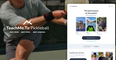 These Fanatics are Building the 'Airbnb for Pickleball Lessons'
