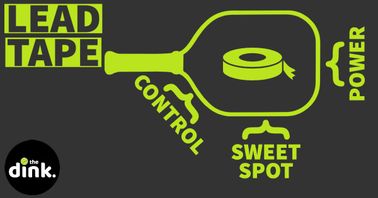 Where Should You Add Lead Tape to Your Pickleball Paddle? | The Paddle Taping Guide