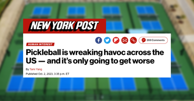New York Post Attacks Pickleball
