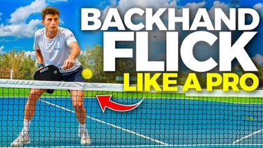 How to Hit a Backhand Flick Like a Pro