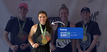 This Minor League Pickleball Player Jumped from 3.95 to 5.425 in Under a Year
