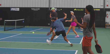 How to Hit a Pickleball at Your Feet Without Popping It Up