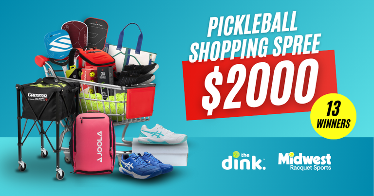 Giveaway: Win a $2000 Pickleball Shopping Spree