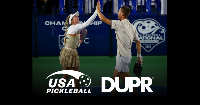 DUPR Is Now the Official Ratings Partner of USA Pickleball