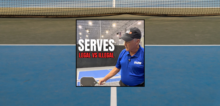 Why Pickleball Refs Struggle to Call Illegal Serves, and Often Don't