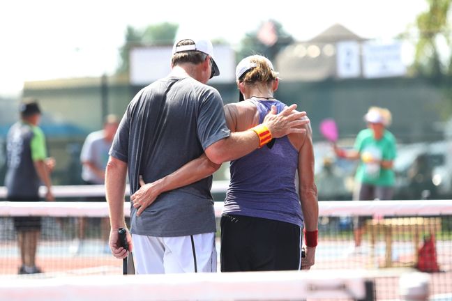 5 Ways to Actually Enjoy Playing Pickleball With Your Significant Other