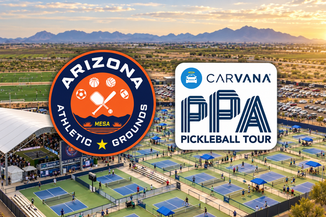 PPA Tour Takes Over Pickleball Operations at Arizona Athletic Grounds in Landmark Multi-Decade Deal