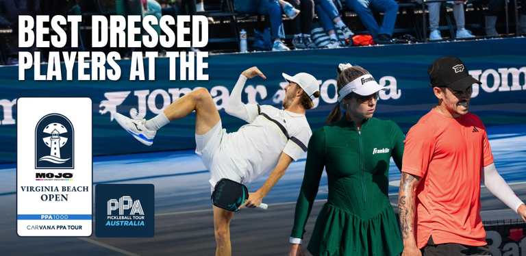 The Best Dressed Pros at the PPA Virginia Beach Open & Walker Australia Pickleball Cup