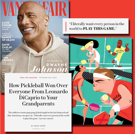 Vanity Fair Rolls Out the Pickleball Red Carpet