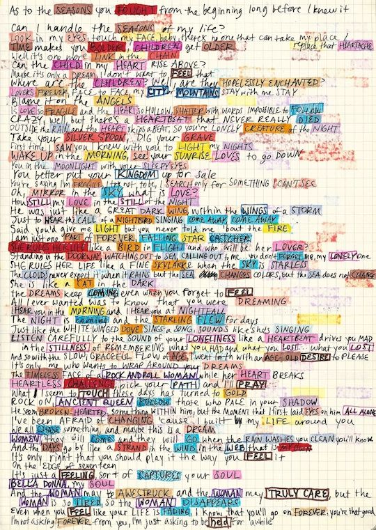 On wearing what you want and not giving a damn.