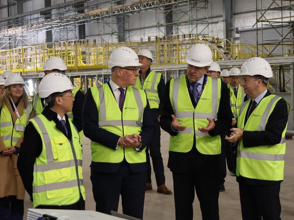 Sumitomo opens UK's first HVDC subsea cable factory at Port of Nigg