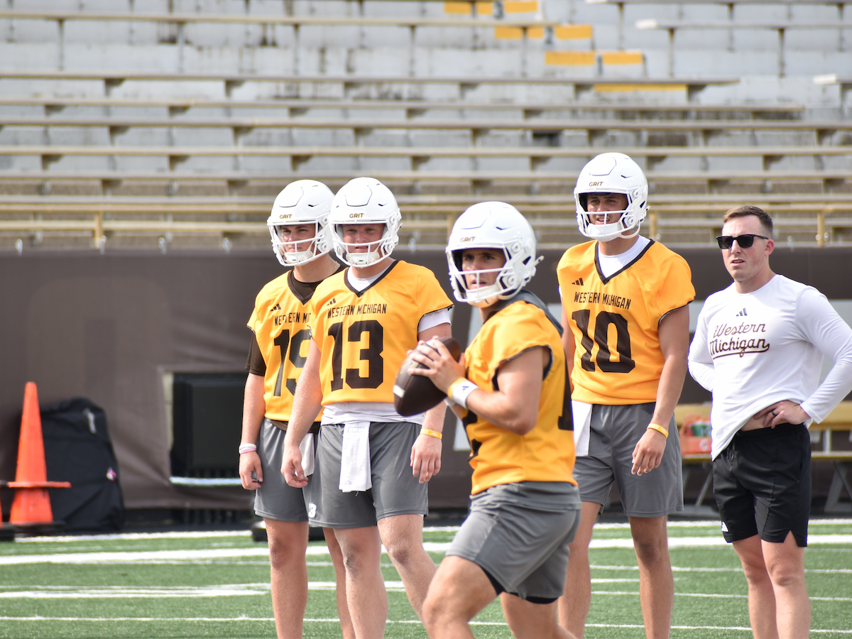 Notebook: Broncos QB battle, Milivojevic shining in backup role, Chippewas OL growth