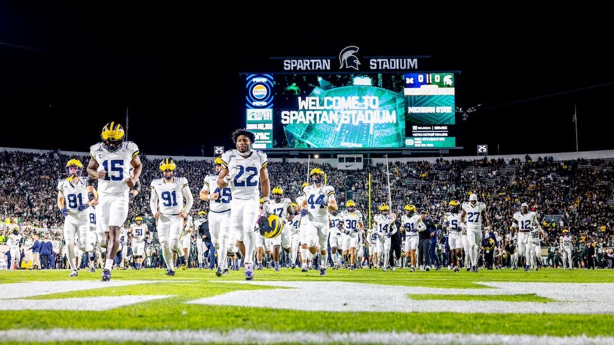 Michigan's 31-20 win over Michigan State offers snapshot of programs going in different directions