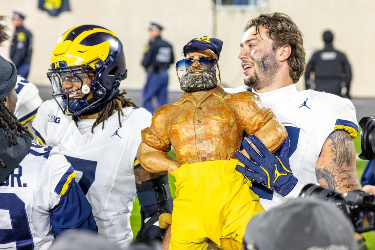 Gallery: Michigan wins Paul Bunyan Trophy, wins 4th straight vs. MSU