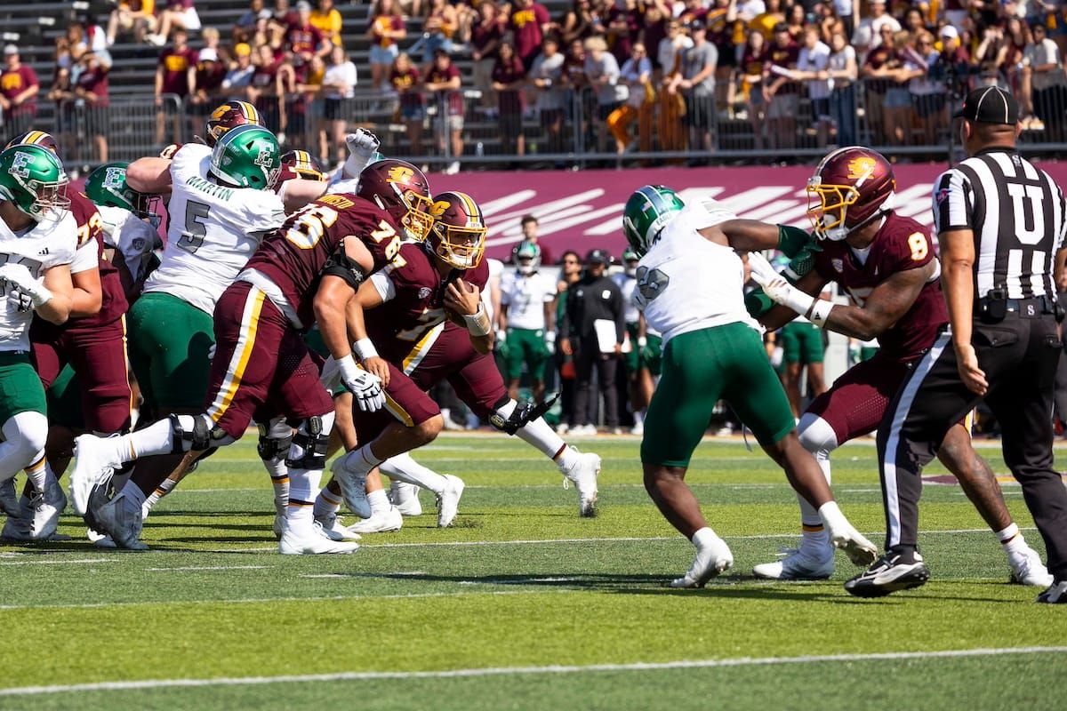 Rested Central Michigan starts season’s 2nd half facing ‘mirror’ of itself at Bowling Green