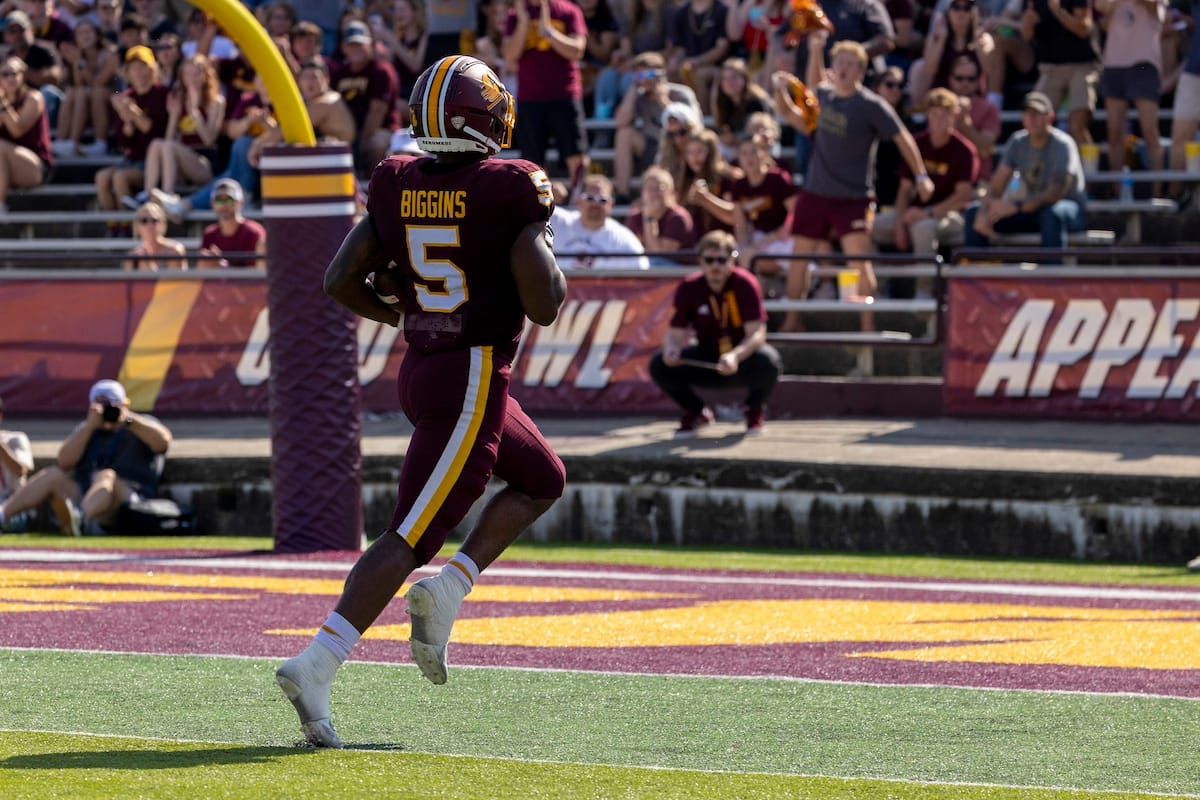 Central Michigan leading rusher Nahree Biggins to miss GameAbove Sports Bowl