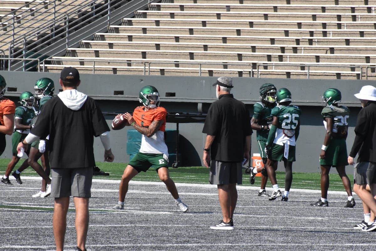 Eastern Michigan, Noah Kim hope to reap benefits of veteran QB’s returning experience