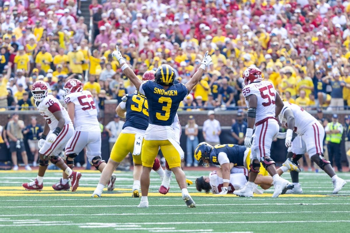 Gallery: Michigan grinds out upset vs. Oklahoma, 17-10
