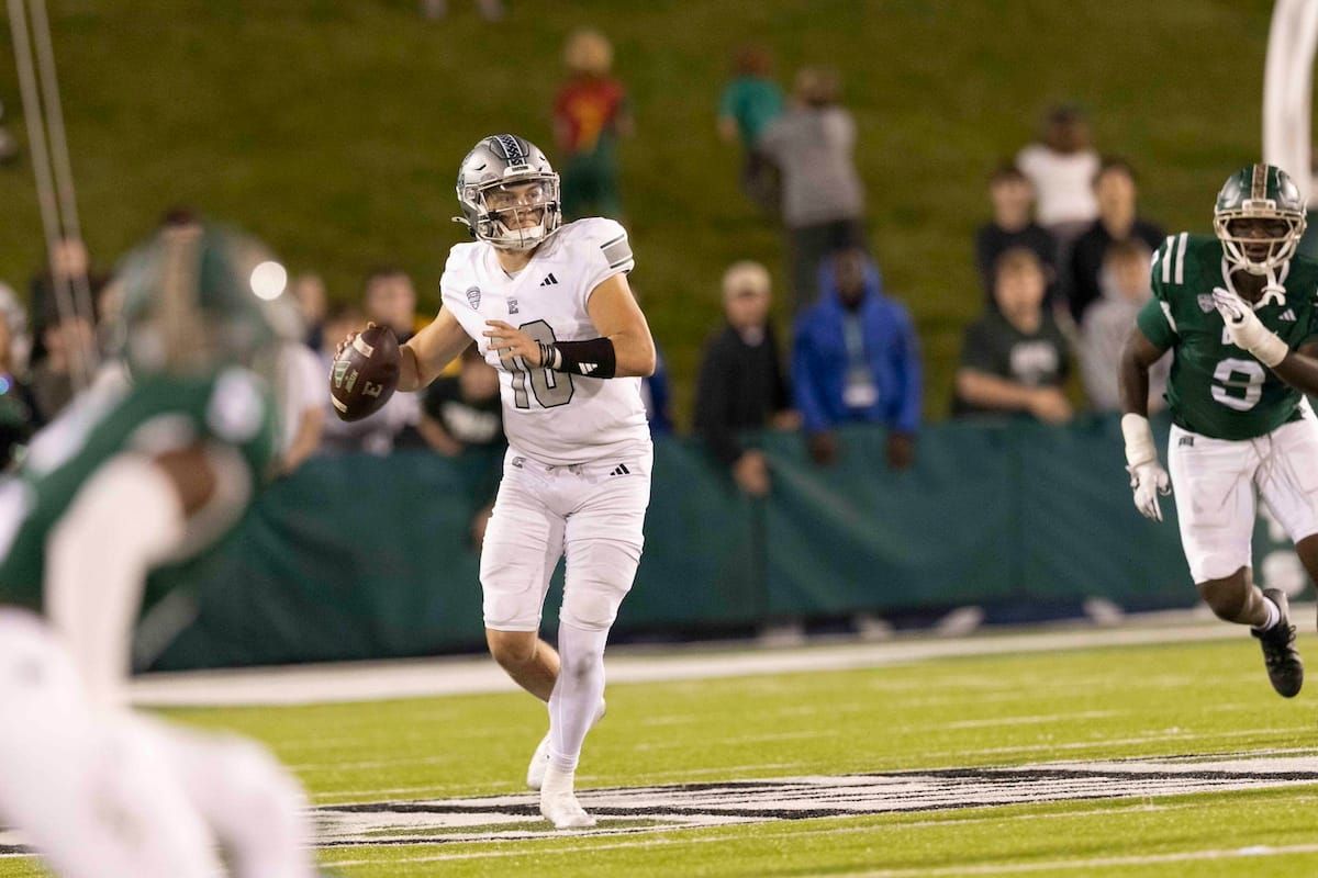 Noah Kim's status still murky, EMU has ready stand-in at QB in Brogan McCaughey