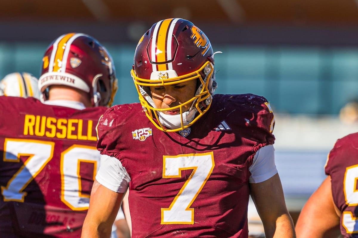 CMU QB Angel Flores in concussion protocol, status vs. Miami (OH) up in air