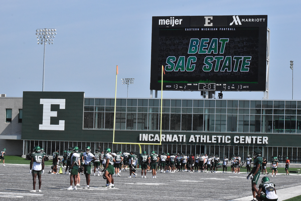 Eastern Michigan camp notes: Why practice No. 3 is also practice No. 41