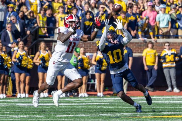 Gallery: Michigan falls 13-6 in OT to Indiana