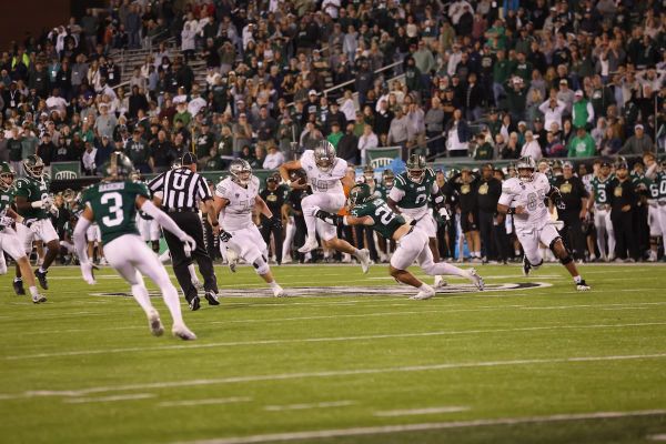 Eastern Michigan, QB Brogan McCaughey come up few yards short in 24-20 loss at Ohio