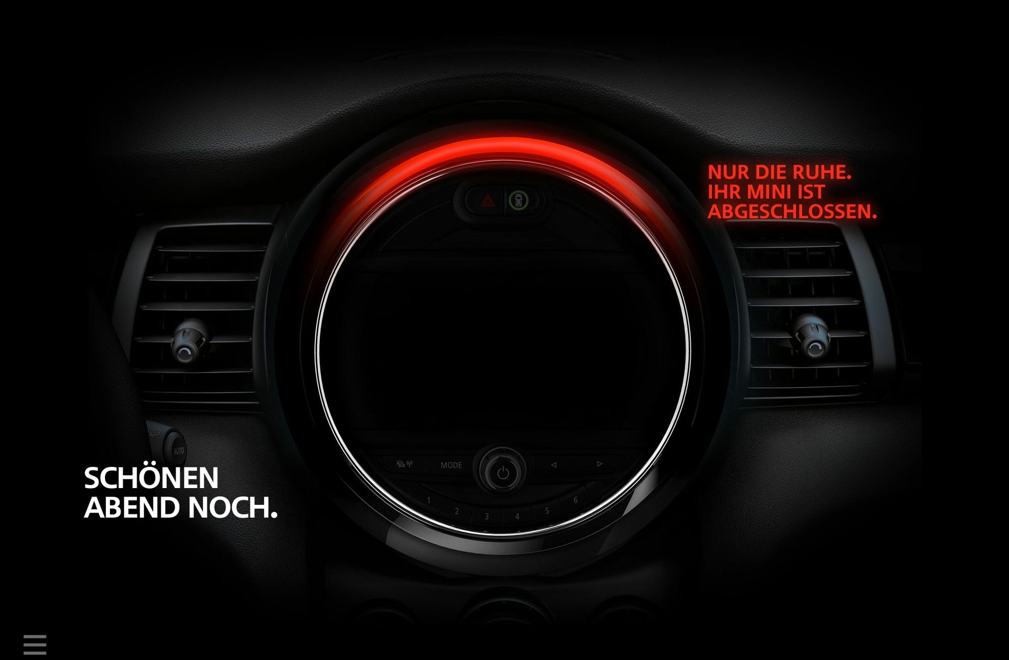 mini-closed Der MINI ist abgeschlossen.