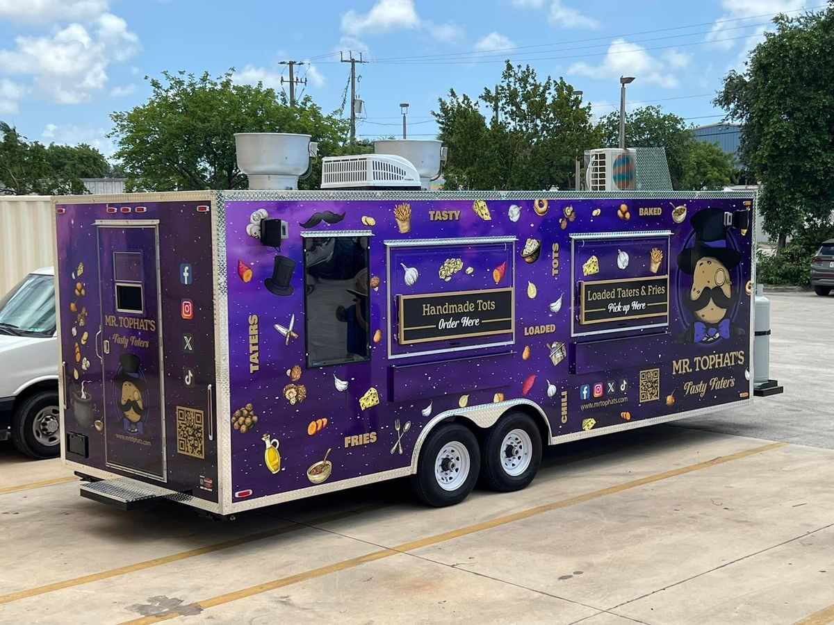 Mr. Tophat's Tasty Taters Launching in Palm Beach County