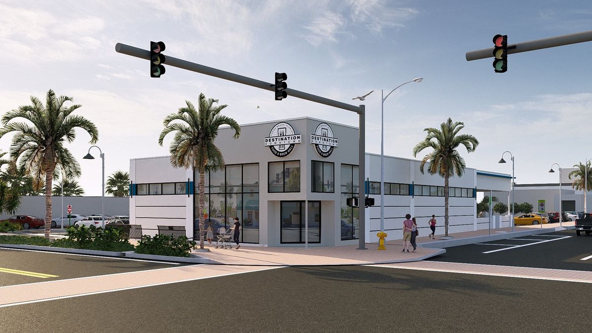 Destination Downtown Food Hall Opening in Cocoa Beach in 2025