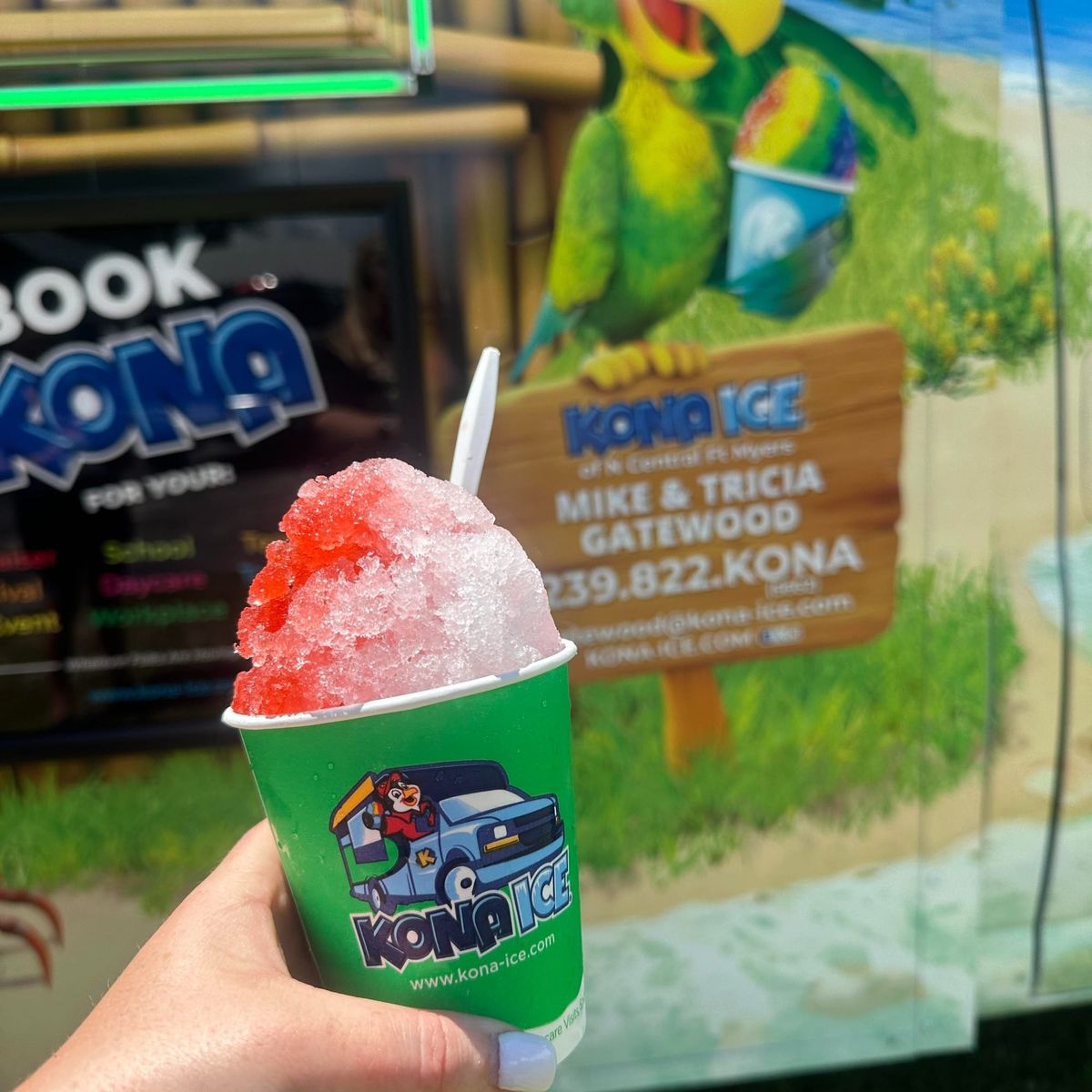Kona Ice Truck Brings Shaved Ice Fun to Fort Myers