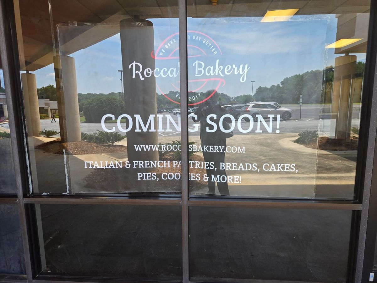 Rocca's Bakery and Confections Opening Soon in Greensboro