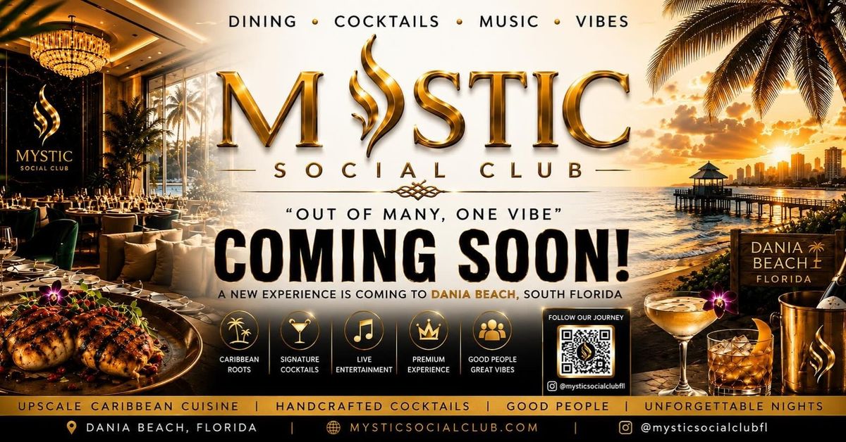 Coming Soon to Dania Beach: Mystic Social Club