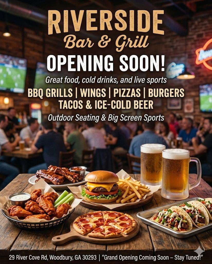 A New Restaurant is Opening in Woodbury: Riverside Bar and Grill