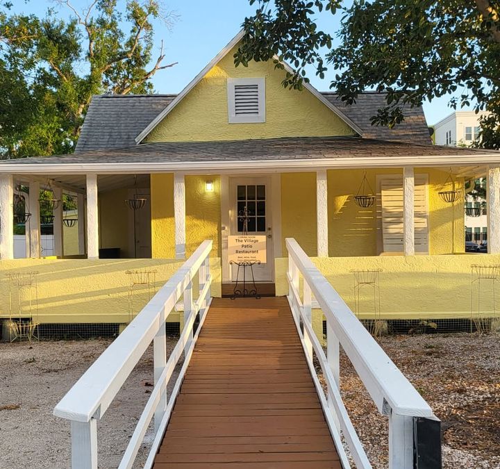 Historic Village of the Arts Home Revamped for a new Restaurant