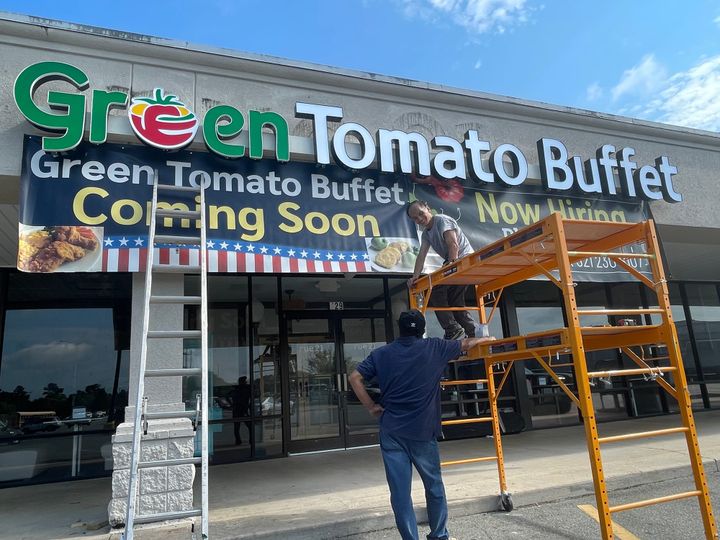 Green Tomato Buffet Opening Soon in Moultrie