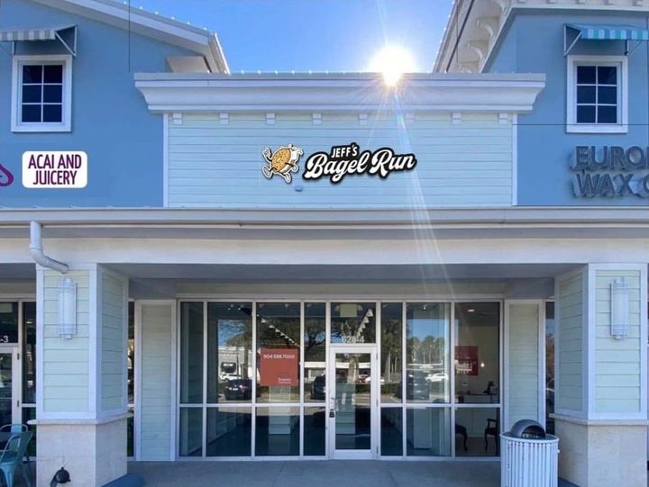 Jeff’s Bagel Run Opening In Neptune Beach