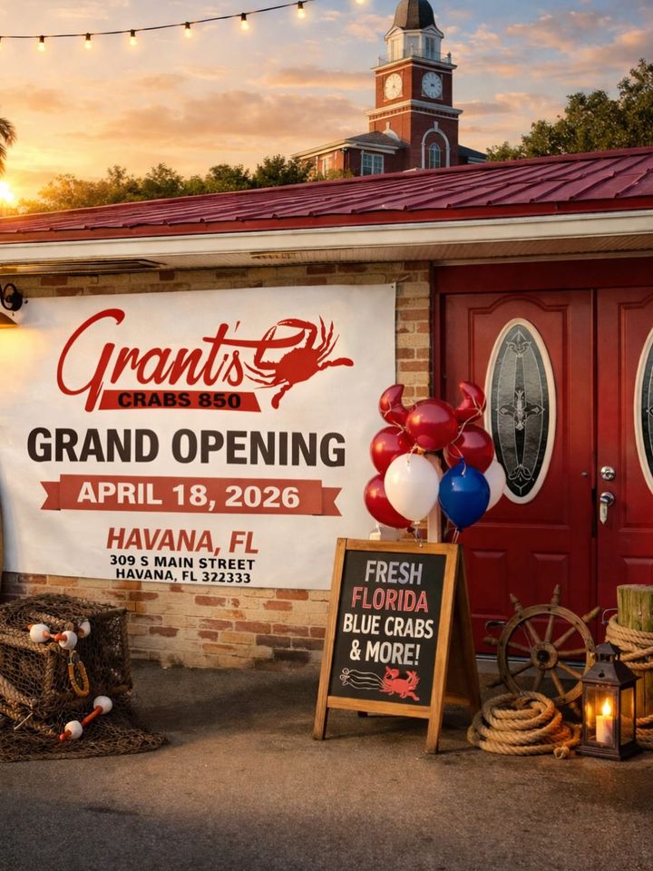 Grant’s Crabs Seafood & Grille Opening Soon in Havana