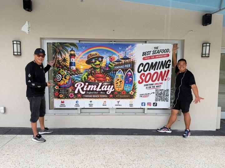 RimLay Thai Seafood Opening Soon in Pompano Beach