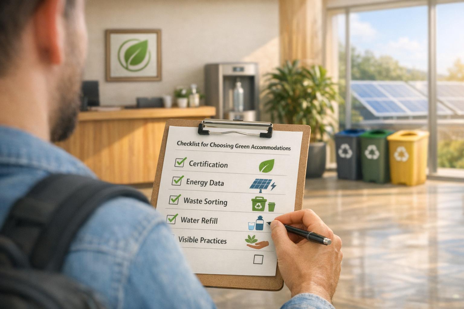 Checklist for Choosing Green Accommodations