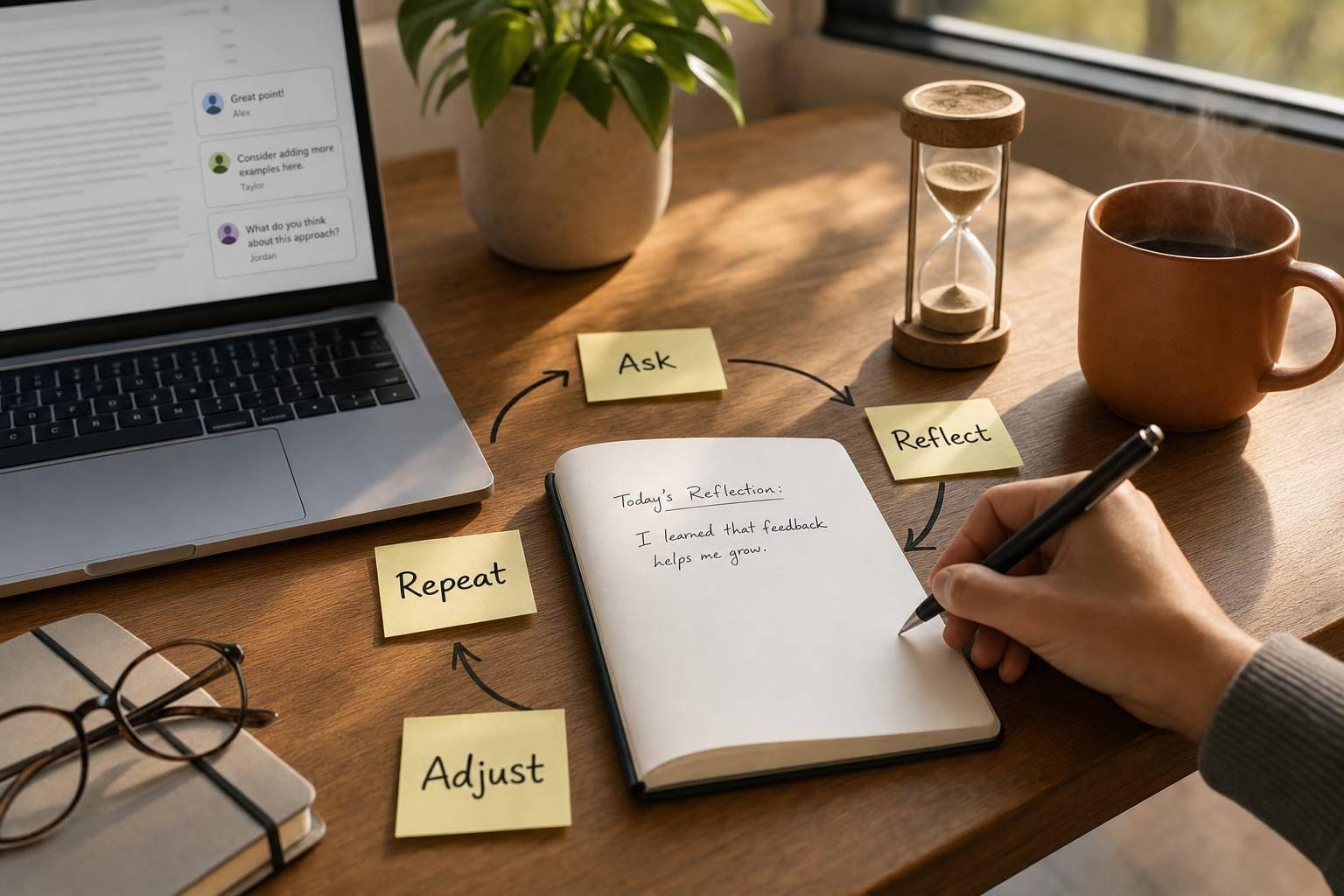 How Feedback Drives Lifelong Learning
