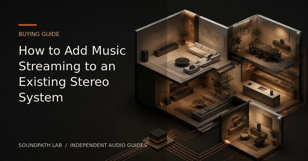 How to Add Music Streaming to an Existing Stereo System