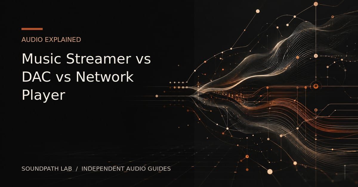 Music Streamer vs DAC vs Network Player: What Each One Actually Does