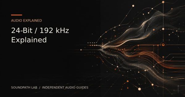 24-Bit/192 kHz Explained: What Bit Depth and Sample Rate Really Mean