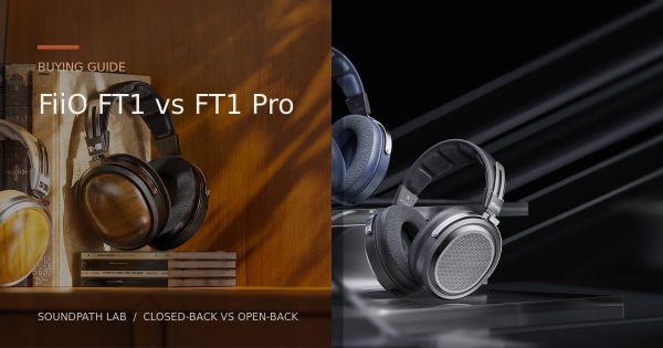 FiiO FT1 closed-back and FT1 Pro open-back headphones compared