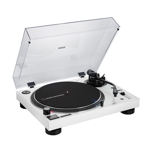 Audio-Technica AT-LP120XBT-USB turntable with a switchable built-in phono preamp