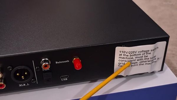 HiFiMuse Q7 internal circuit board showing its three socketed user-replaceable op-amp positions