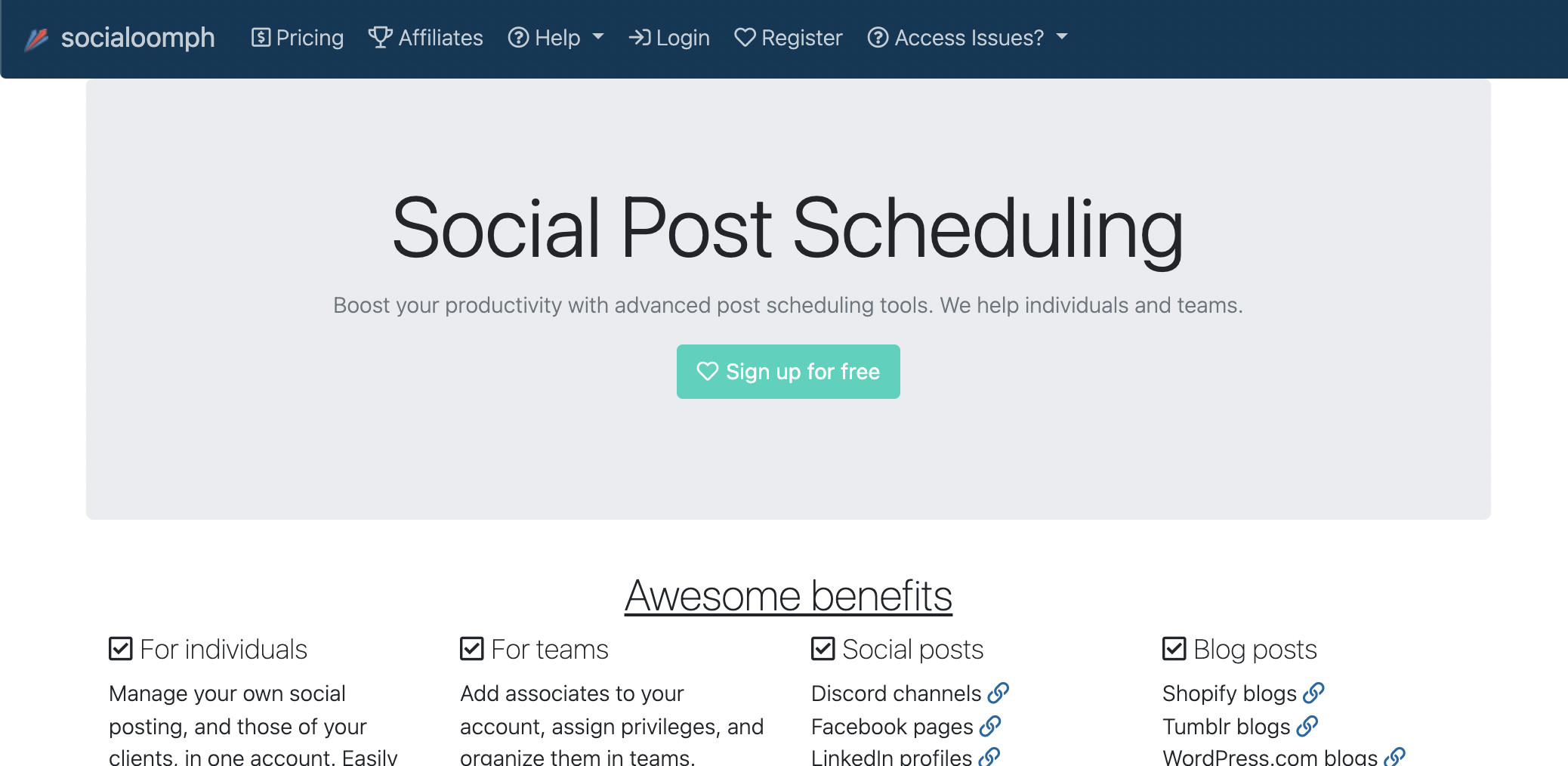 linkedin articles / linkedin groups / linkedin pages