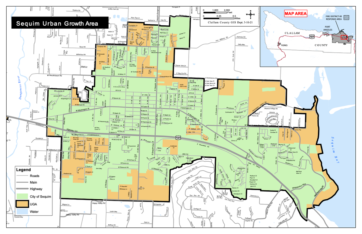 Clallam County Proposes Higher-Density Zoning for 47 Acres Near Sequim