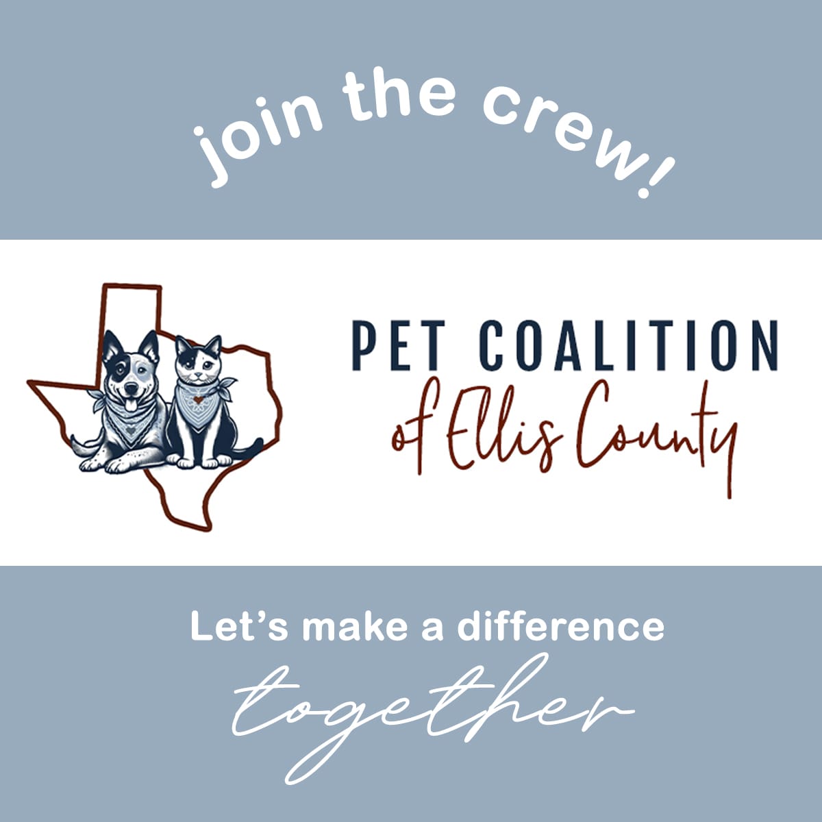 Pet Coalition of Ellis County logo